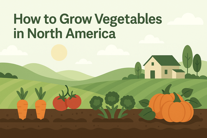How to Grow Vegetables in North America: A Beginner’s Guide